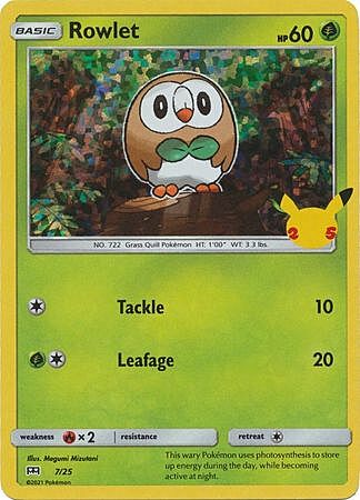 Rowlet Card Front