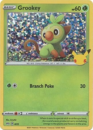 Grookey Card Front