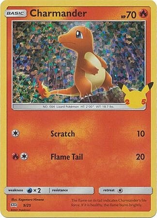 Charmander Card Front