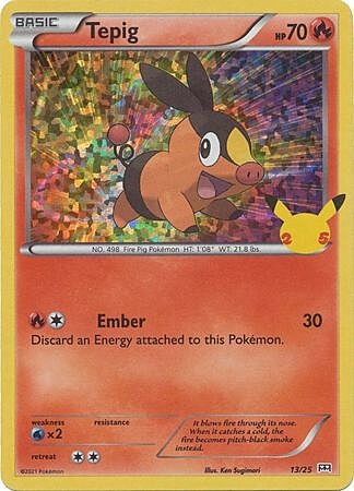Tepig Card Front
