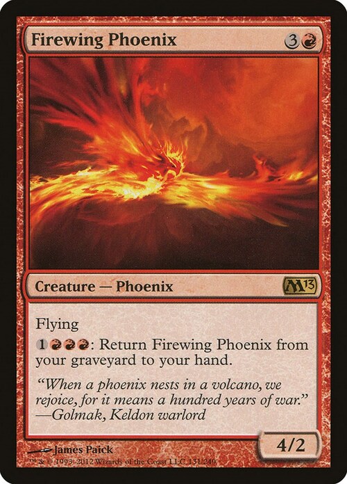 Firewing Phoenix Card Front