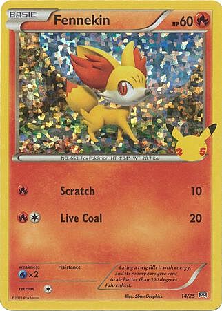 Fennekin Card Front