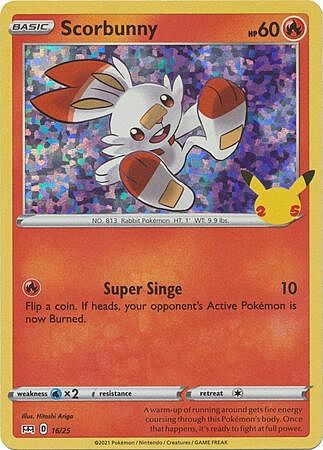 Scorbunny Card Front
