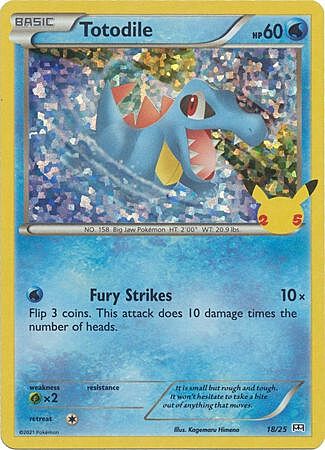 Totodile Card Front