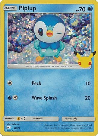 Piplup Card Front