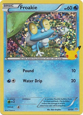 Froakie Card Front