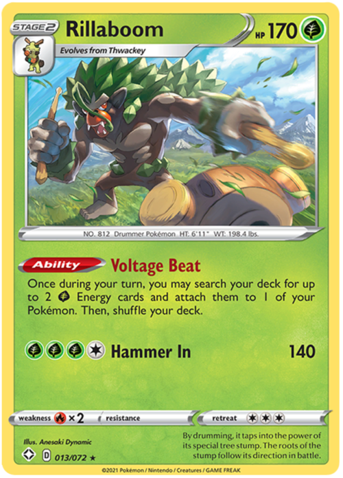 Rillaboom Card Front