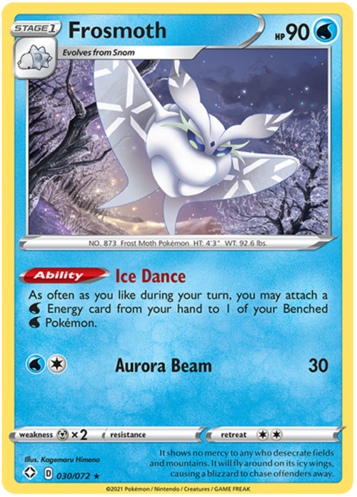 Frosmoth Card Front