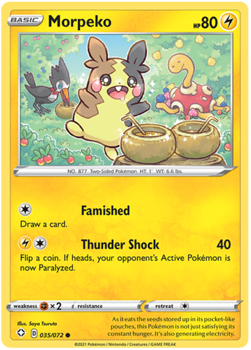 Morpeko Card Front