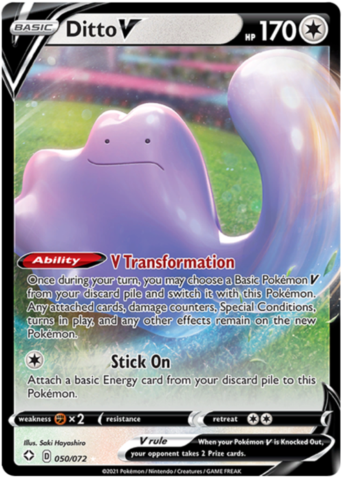 Ditto V Card Front