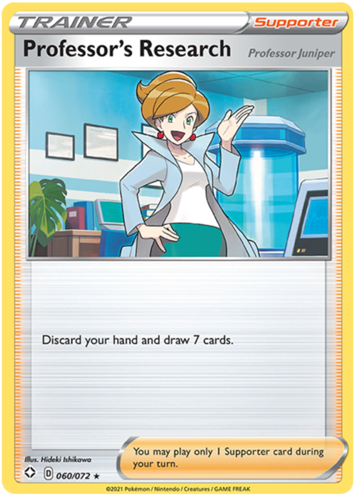 Professor's Research - Professor Juniper Card Front