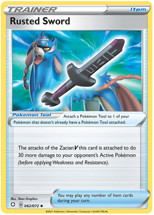 Rusted Sword Card Front