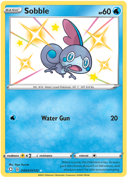 Sobble Card Front