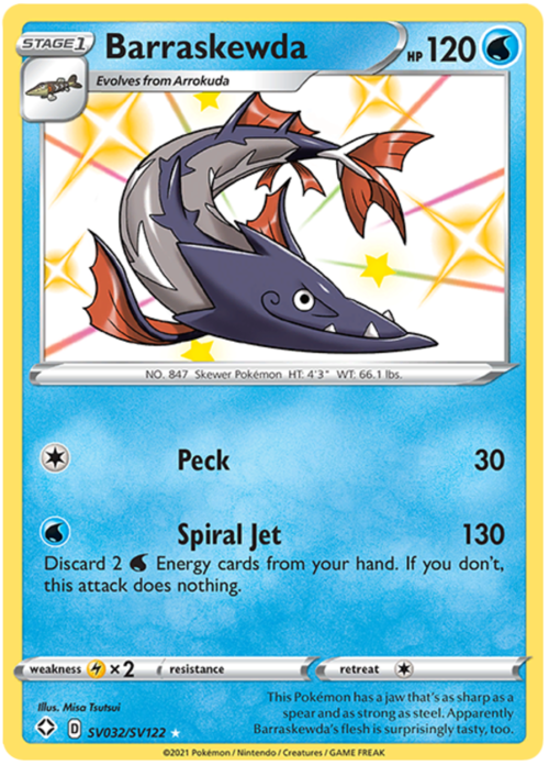 Barraskewda Card Front