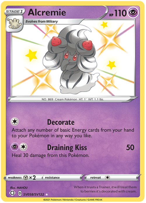 Alcremie Card Front