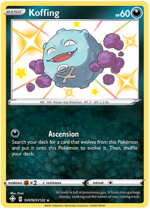 Koffing Card Front
