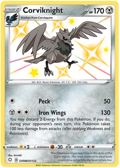 Corviknight Card Front