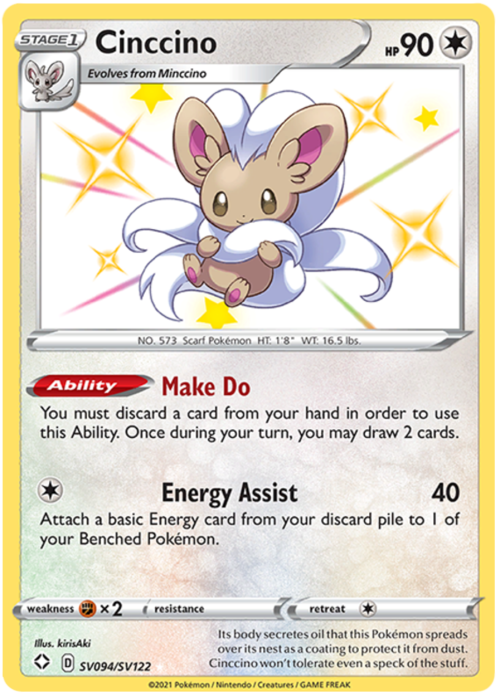 Cinccino Card Front