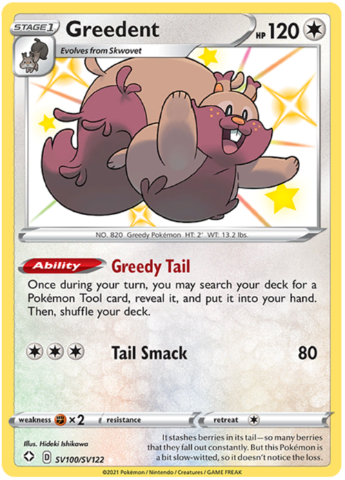 Greedent Card Front