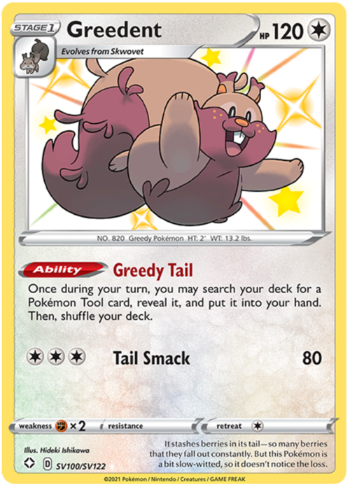 Greedent Card Front