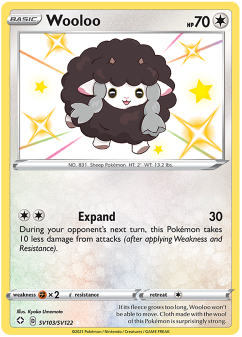 Wooloo Card Front