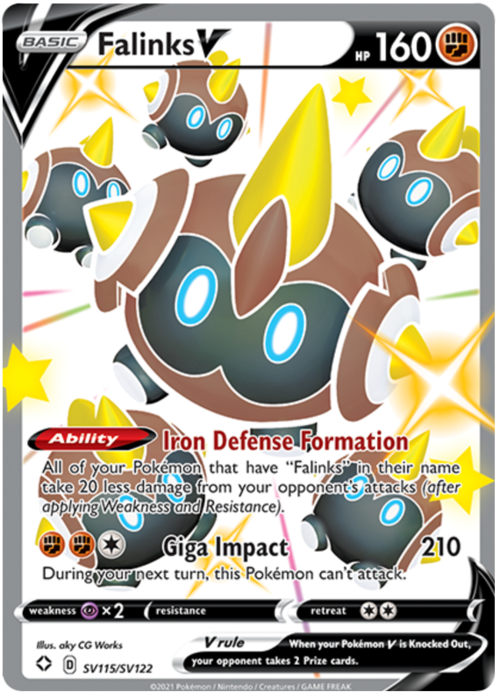 Falinks V Card Front