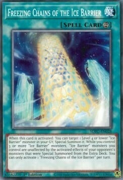 Freezing Chains of the Ice Barrier Card Front