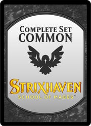 Set di comuni di Strixhaven: Scuola dei Maghi