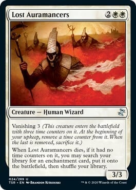 Lost Auramancers Card Front