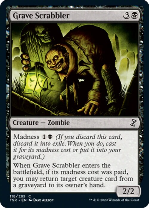 Grave Scrabbler Card Front
