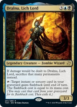 Dralnu, Lich Lord Card Front