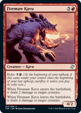 Firemaw Kavu Card Front