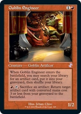 Goblin Engineer Card Front