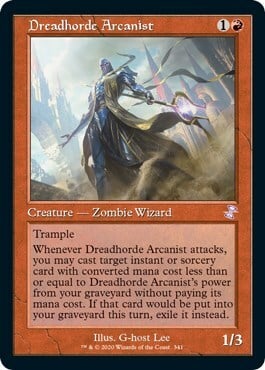 Dreadhorde Arcanist Card Front