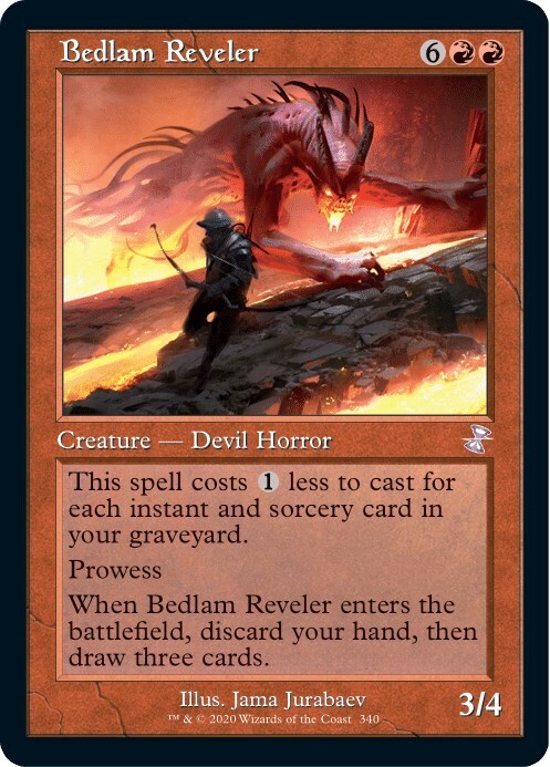 Bedlam Reveler Card Front