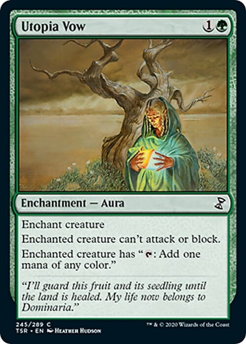 Utopia Vow Card Front