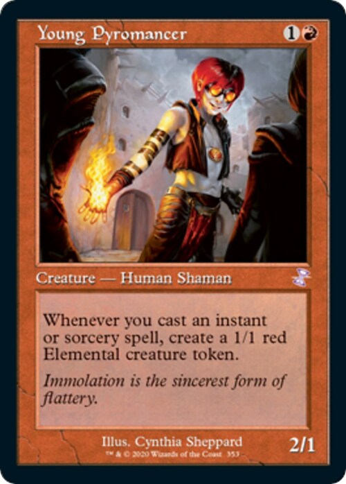 Young Pyromancer Card Front