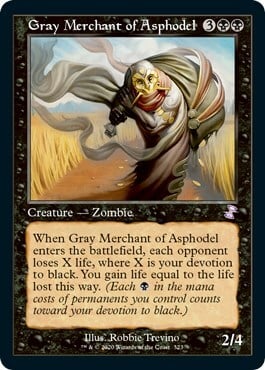 Gray Merchant of Asphodel Card Front