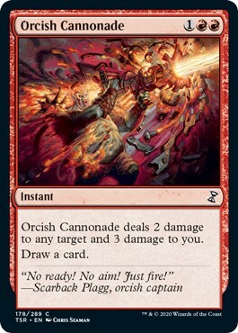 Orcish Cannonade Card Front