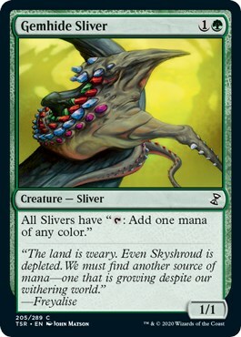 Gemhide Sliver Card Front