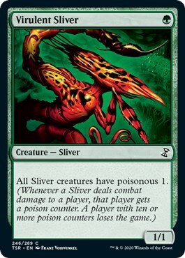 Virulent Sliver Card Front