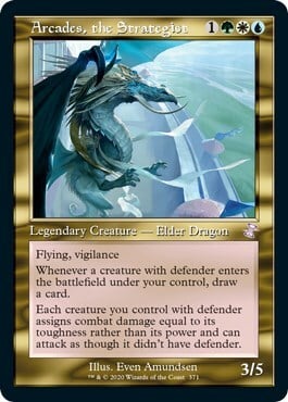 Arcades, the Strategist Card Front