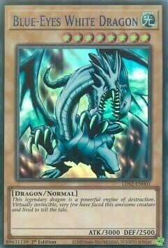 Blue-Eyes White Dragon Card Front