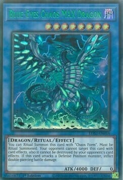 Blue-Eyes Chaos MAX Dragon Card Front