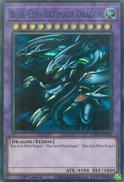 Blue-Eyes Ultimate Dragon Card Front