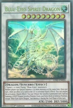 Blue-Eyes Spirit Dragon Card Front