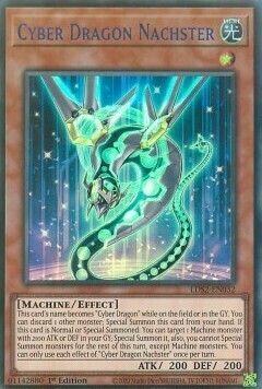 Cyber Drago Nachster Card Front