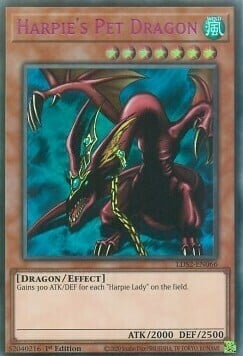 Harpie's Pet Dragon Card Front
