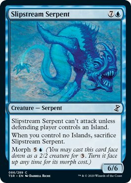 Slipstream Serpent Card Front