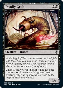 Deadly Grub Card Front
